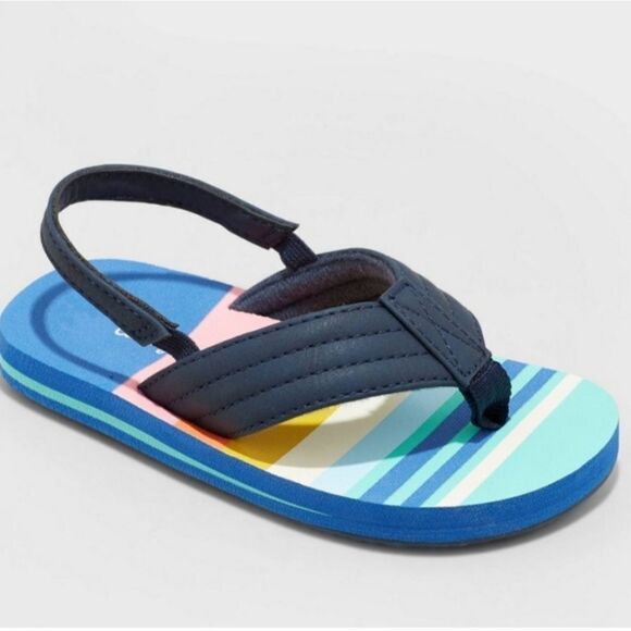 Cat & Jack Shawn slip on flip flops - Picture 1 of 1